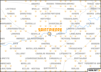 map of Saint-Pierre