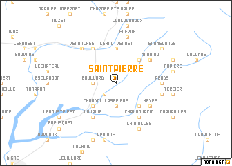 map of Saint-Pierre
