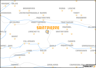 map of Saint-Pierre