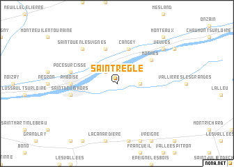 map of Saint-Règle