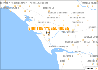 map of Saint-Rémy-des-Landes