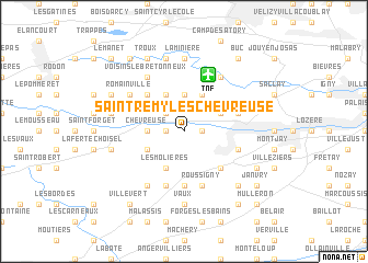 map of Saint-Rémy-lès-Chevreuse