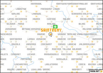 map of Saint-Rémy