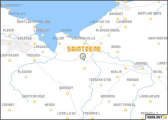 map of Saint-René