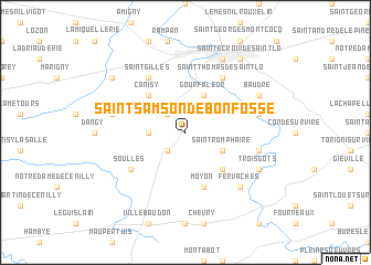 map of Saint-Samson-de-Bonfossé