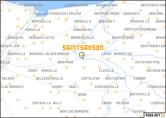 map of Saint-Samson