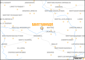 map of Saint-Samson