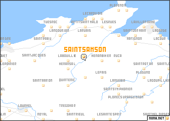 map of Saint-Samson