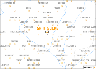 map of Saint-Solve