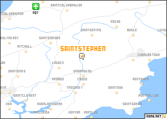 map of Saint Stephen