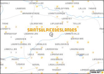 map of Saint-Sulpice-des-Landes