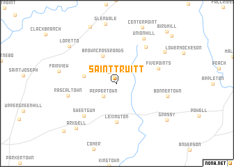 map of Saint Truitt