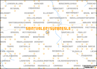 map of Saint-Valéry-sur-Bresle