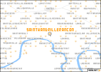 map of Saint-Wandrille-Rançon