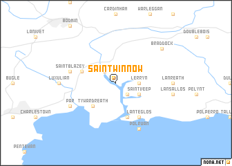 map of Saint Winnow