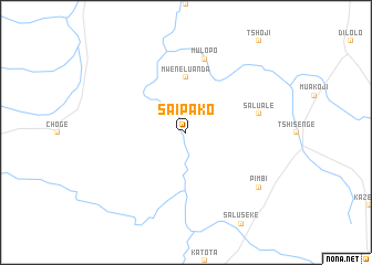 map of Saipako