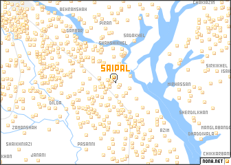 map of Saipal