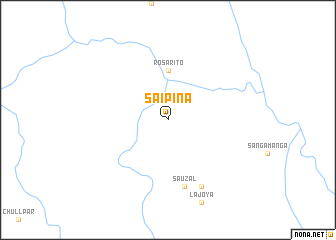 map of Saipina