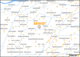 map of Sāis Kot