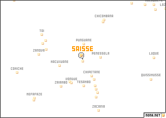 map of Saisse