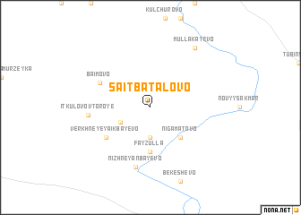map of Saitbatalovo