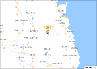 map of Saite