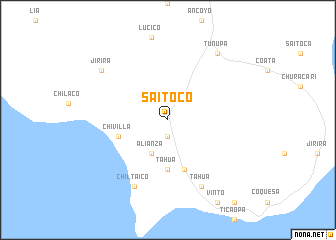 map of Saitoco