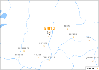 map of Saito