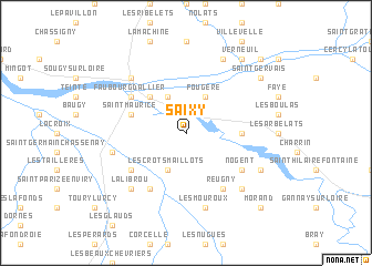 map of Saixy