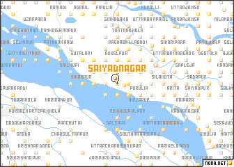 map of Saiyadnagar