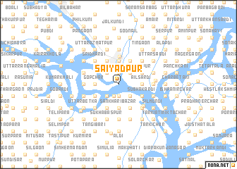 map of Saiyadpur