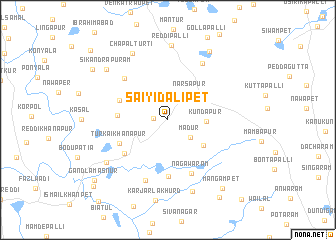 map of Saiyid Alipet