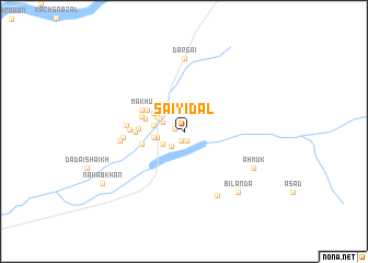 map of Saiyidāl