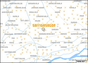 map of Saiyida Sagor