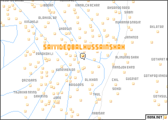 map of Saiyid Eqbāl Hussain Shāh