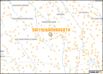 map of Saiyid Idan hāh Goth
