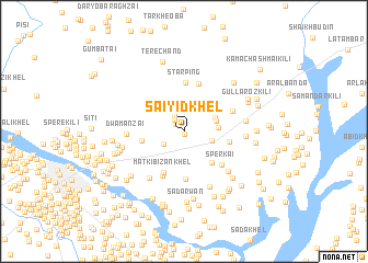 map of Saiyid Khel