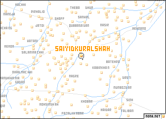 map of Saiyid Kural Shāh