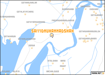 map of Saiyid Muhammad Shāh