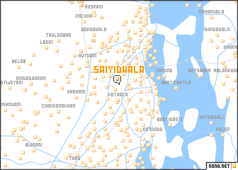 map of Saiyidwāla