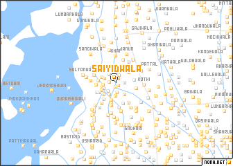 map of Saiyidwāla