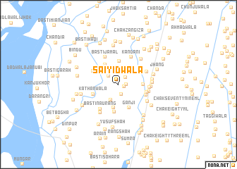 map of Saiyidwāla