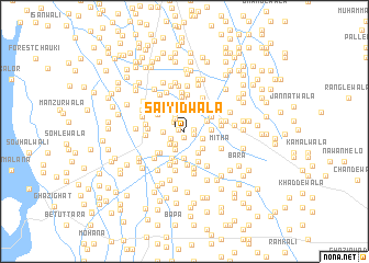 map of Saiyidwāla