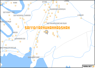 map of Saiyid Yār Muhammad Shāh