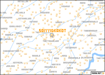 map of Saiyyid ka Kot