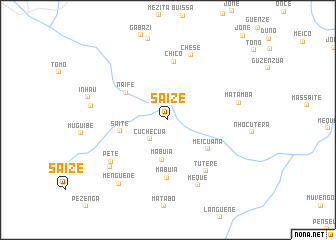 map of Saize