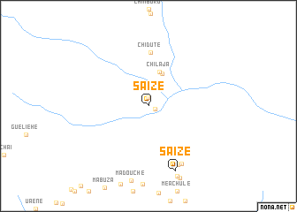 map of Saize