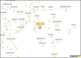 map of Saíze