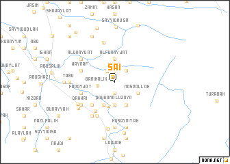 map of Sā‘ī