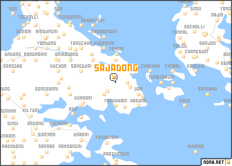 map of Saja-dong